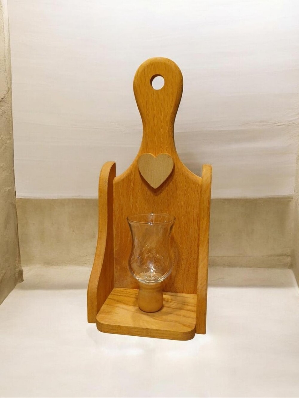 Vintage Wall Sconce Rustic With Glass Holder - Picture 6 of 6